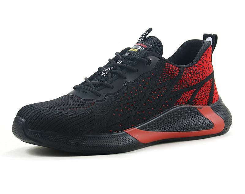 Men Work Safety Shoes Anti-Puncture Working Sneakers