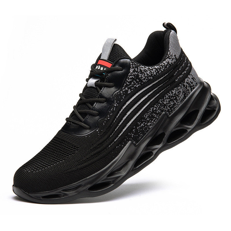 Men Work Safety Shoes Anti-Puncture Working Sneakers