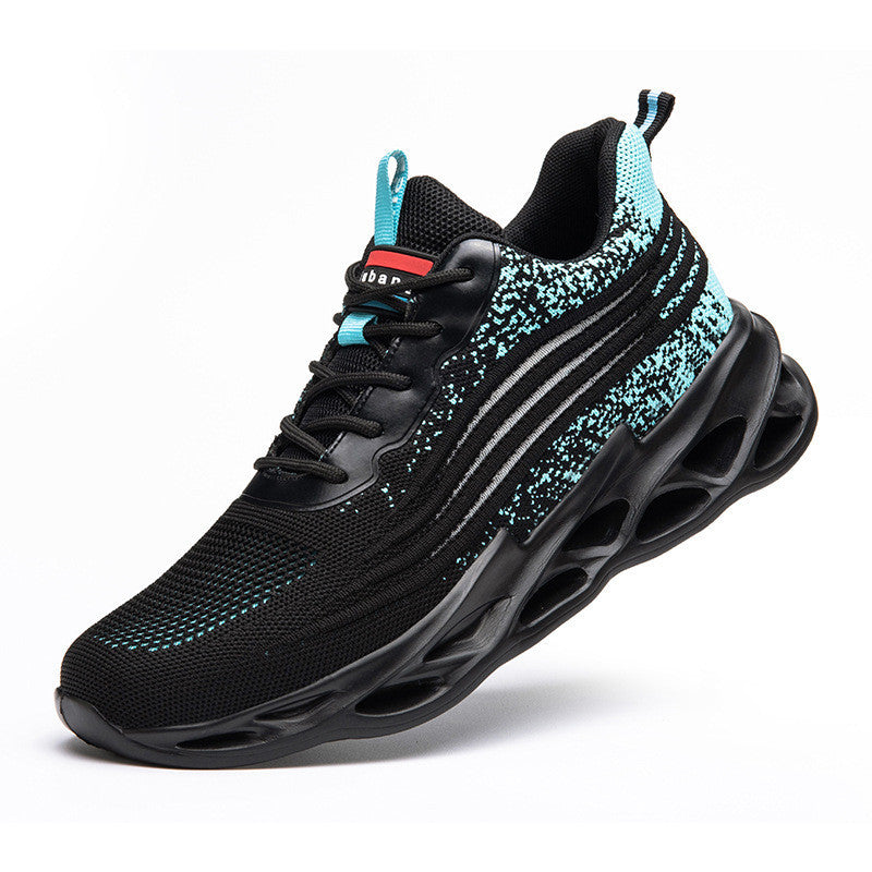 Men Work Safety Shoes Anti-Puncture Working Sneakers