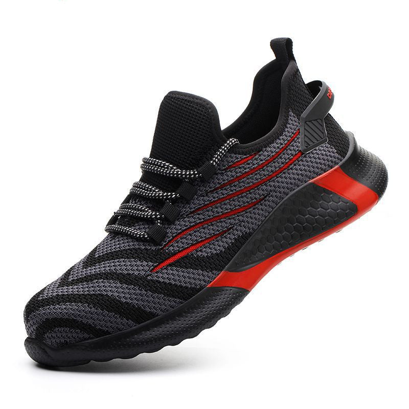 Men Work Safety Shoes Anti-Puncture Working Sneakers