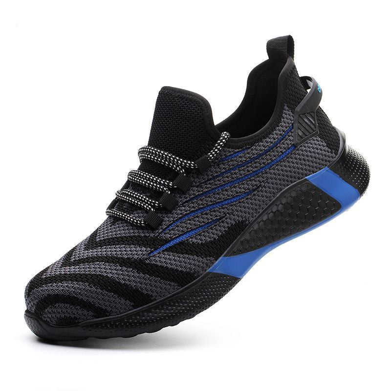 Men Work Safety Shoes Anti-Puncture Working Sneakers