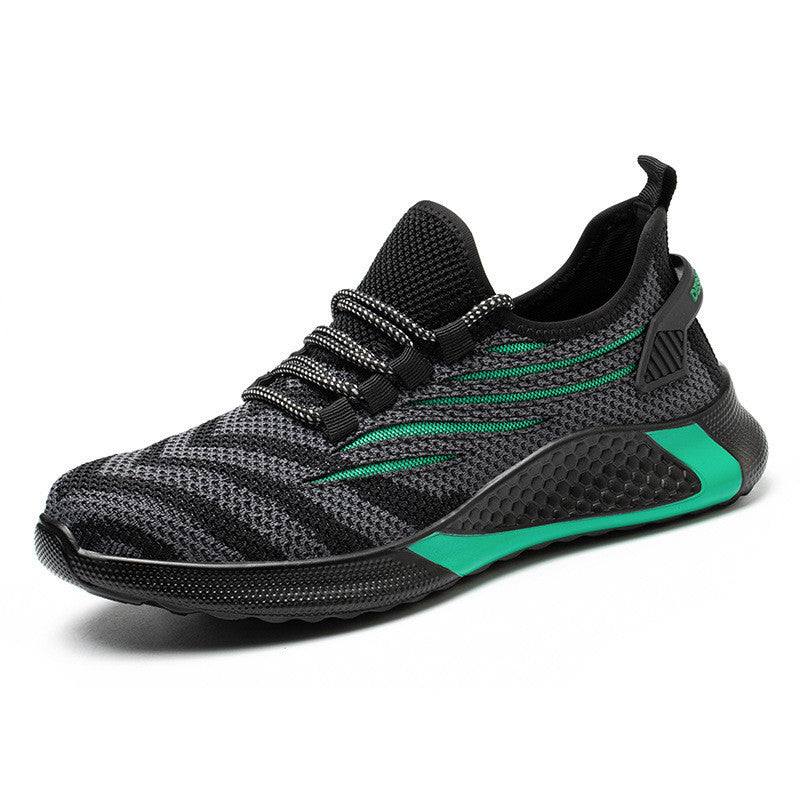Men Work Safety Shoes Anti-Puncture Working Sneakers