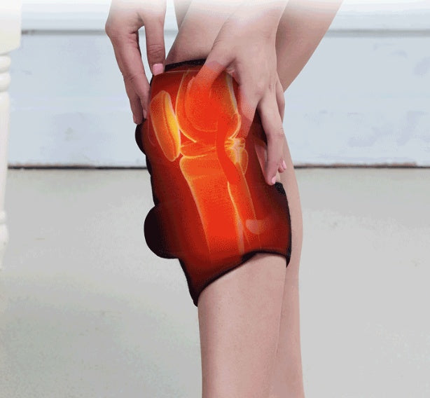 Electric Infrared Heating Knee Massager Wrap Elbow Joint Support Vibration Therapy