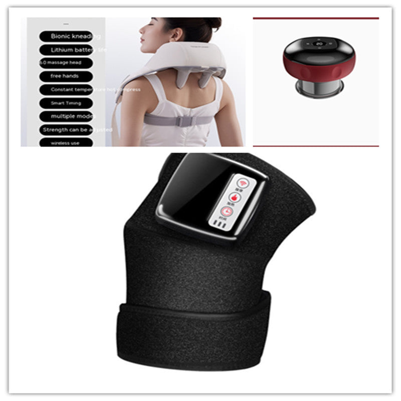 Electric Infrared Heating Knee Massager Wrap Elbow Joint Support Vibration Therapy