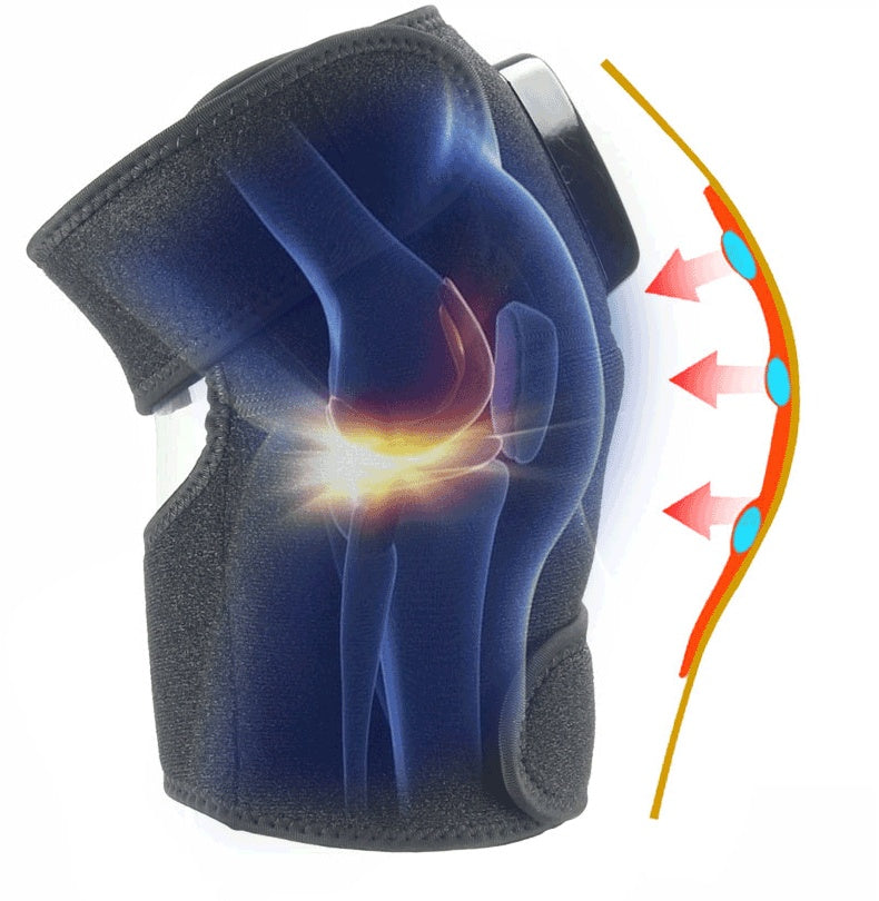 Electric Infrared Heating Knee Massager Wrap Elbow Joint Support Vibration Therapy