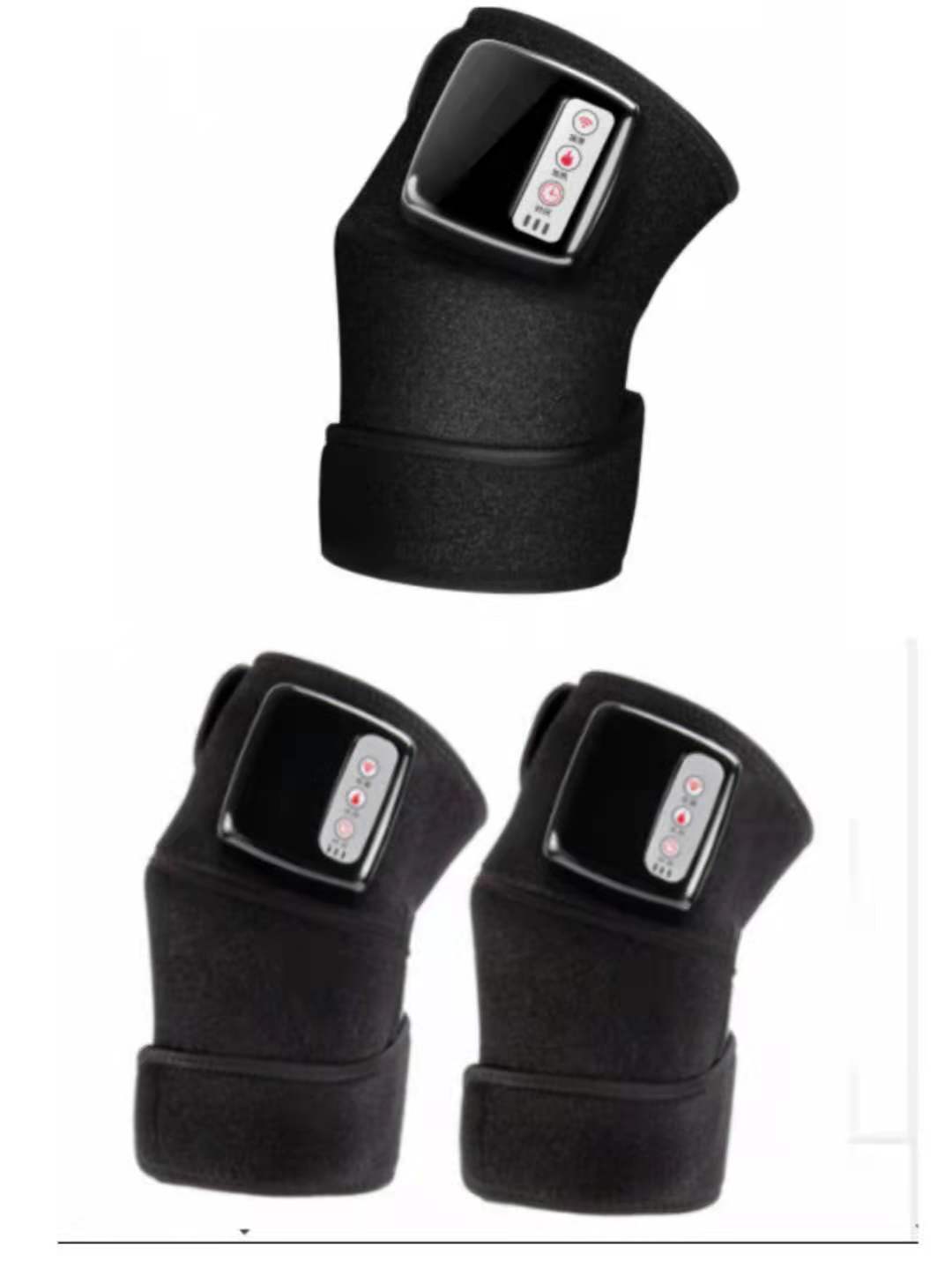 Electric Infrared Heating Knee Massager Wrap Elbow Joint Support Vibration Therapy