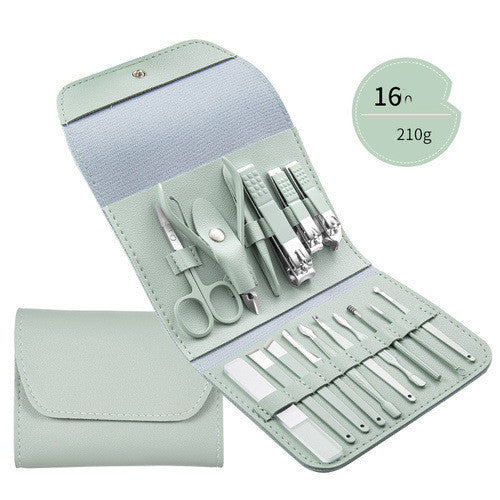 Professional Scissors Nail Clippers Set Ear Spoon Dead Skin Pliers Nail Cutting