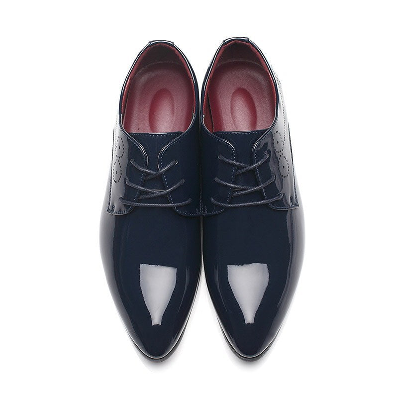 Men Leather Shoes Men Business Casual Dress Shoes Business Casual Leather Shoes