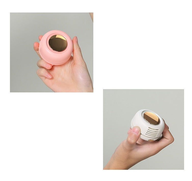 Mini Clip Fan Hanging Waist Neck Fan Girl Electric Air Cooling Fan 900mah