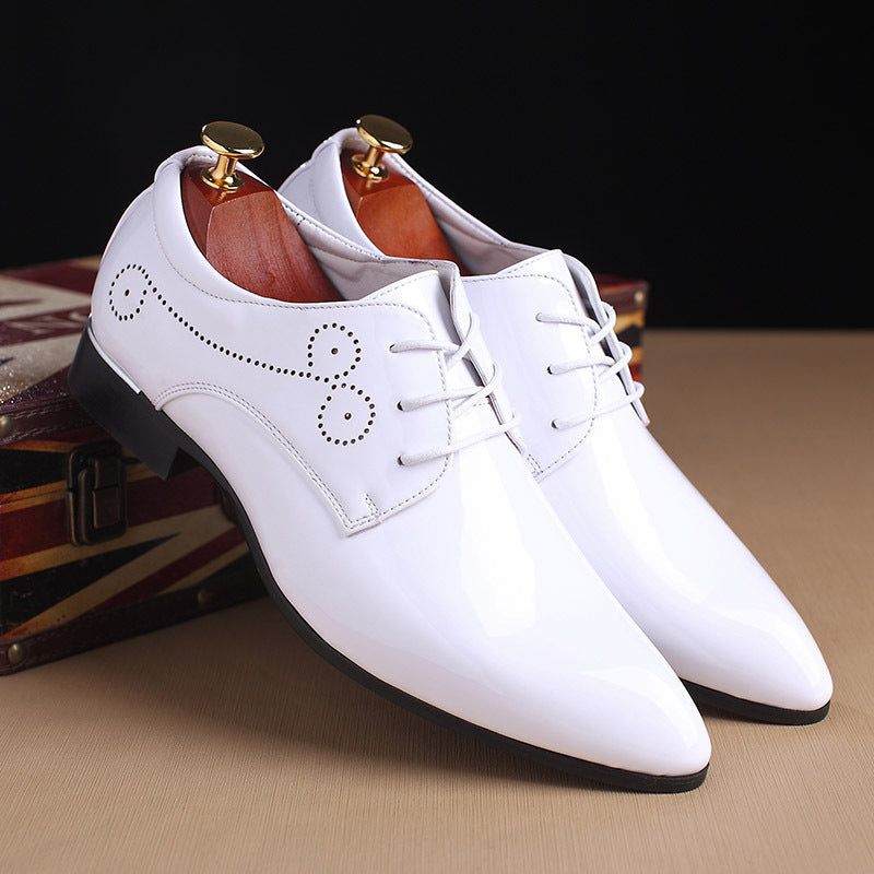 Men Leather Shoes Men Business Casual Dress Shoes Business Casual Leather Shoes