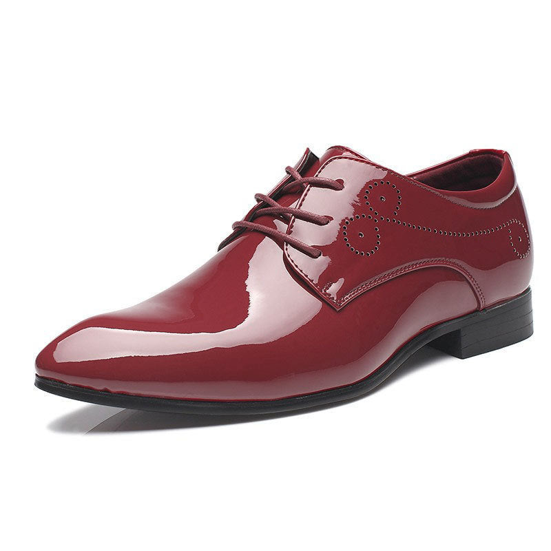 Men Leather Shoes Men Business Casual Dress Shoes Business Casual Leather Shoes