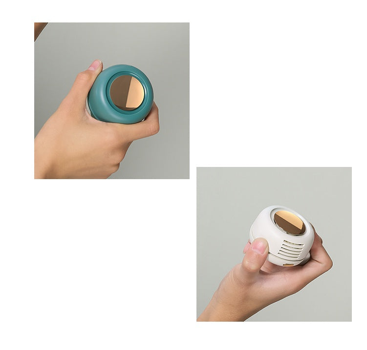 Mini Clip Fan Hanging Waist Neck Fan Girl Electric Air Cooling Fan 900mah