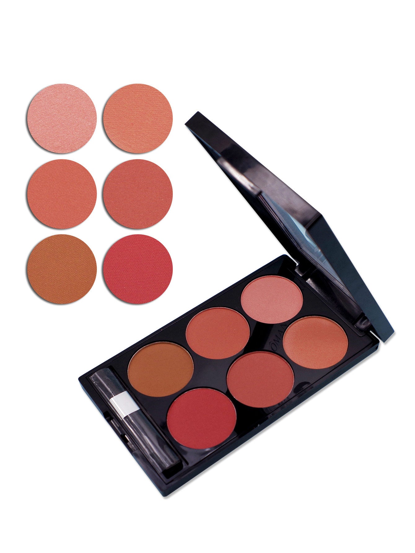 Make-up Multi-color Six-color Blush Repair Makeup