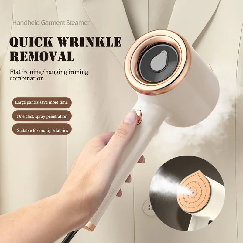Mini Portable Handheld Garment Steamer Fabric Steam Iron For Clothes Travel Home A Vertical  Machine